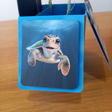 Load image into Gallery viewer, Turtle pop up box card
