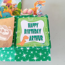 Load image into Gallery viewer, Dinosaur Jurassic pop up box card
