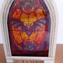 Load image into Gallery viewer, Stained glass window bat
