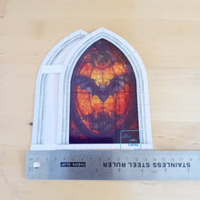 Load image into Gallery viewer, Stained glass window bat
