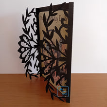 Load image into Gallery viewer, Fairy ornate gatefold card
