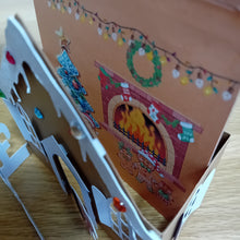 Load image into Gallery viewer, Christmas gingerbread house card
