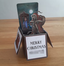 Load image into Gallery viewer, Krampus pop up box card
