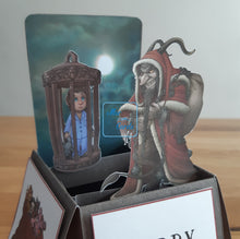 Load image into Gallery viewer, Krampus pop up box card
