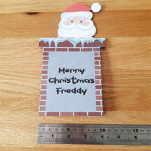 Load image into Gallery viewer, Santa and chimney pop out card
