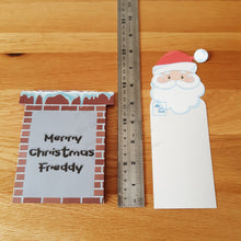 Load image into Gallery viewer, Santa and chimney pop out card
