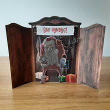 Load image into Gallery viewer, Christmas closet with evil Santa
