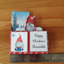 Load image into Gallery viewer, Christmas gnome / gonk pop up box card
