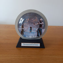 Load image into Gallery viewer, Zombie Christmas snowglobe card
