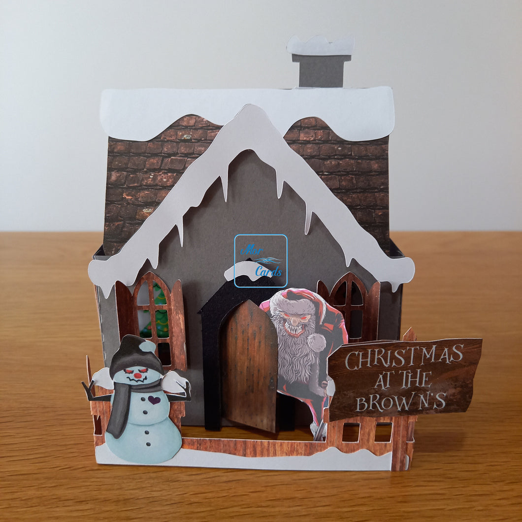 Alternative Christmas house card