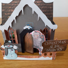 Load image into Gallery viewer, Alternative Christmas house card
